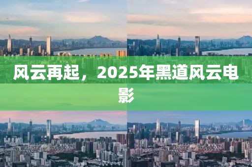 风云再起，2025年黑道风云电影