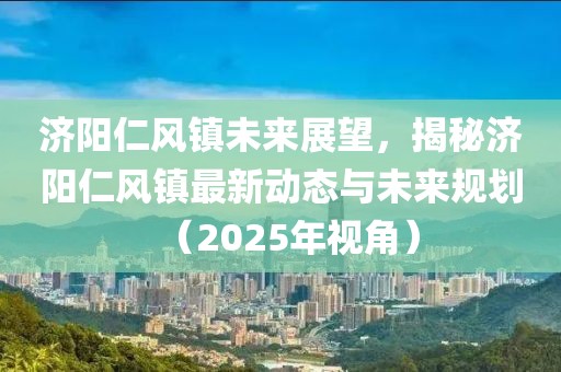 济阳仁风镇未来展望，揭秘济阳仁风镇最新动态与未来规划（2025年视角）