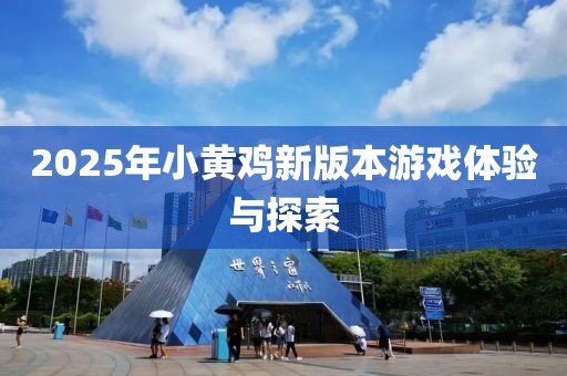 2025年小黄鸡新版本游戏体验与探索