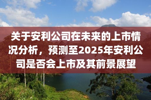 关于安利公司在未来的上市情况分析，预测至2025年安利公司是否会上市及其前景展望