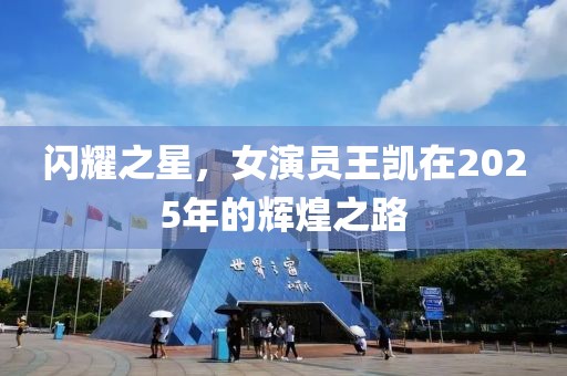 闪耀之星，女演员王凯在2025年的辉煌之路
