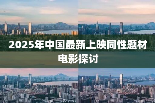 2025年中国最新上映同性题材电影探讨
