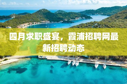 四月求职盛宴，霞浦招聘网最新招聘动态