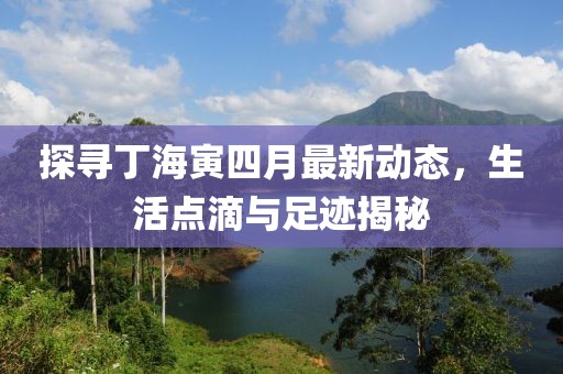 探寻丁海寅四月最新动态，生活点滴与足迹揭秘