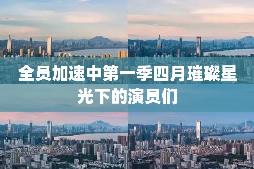 全员加速中第一季四月璀璨星光下的演员们
