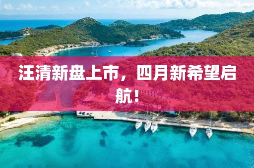 汪清新盘上市，四月新希望启航！