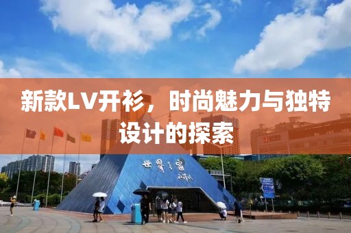 新款LV开衫，时尚魅力与独特设计的探索