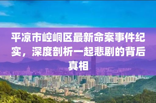 平凉市崆峒区最新命案事件纪实，深度剖析一起悲剧的背后真相