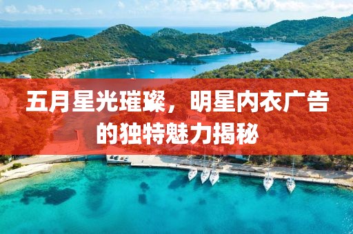 五月星光璀璨，明星内衣广告的独特魅力揭秘