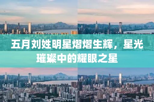 五月刘姓明星熠熠生辉，星光璀璨中的耀眼之星