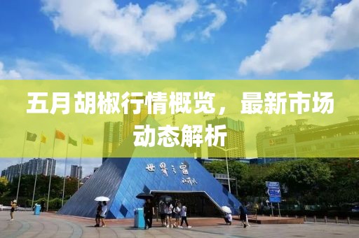五月胡椒行情概览，最新市场动态解析