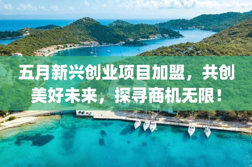五月新兴创业项目加盟，共创美好未来，探寻商机无限！
