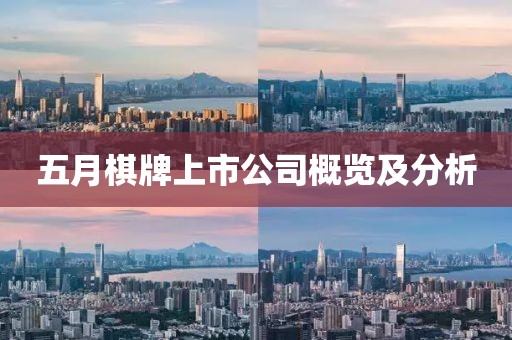 五月棋牌上市公司概览及分析