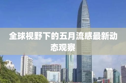 全球视野下的五月流感最新动态观察