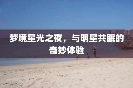 梦境星光之夜，与明星共眠的奇妙体验