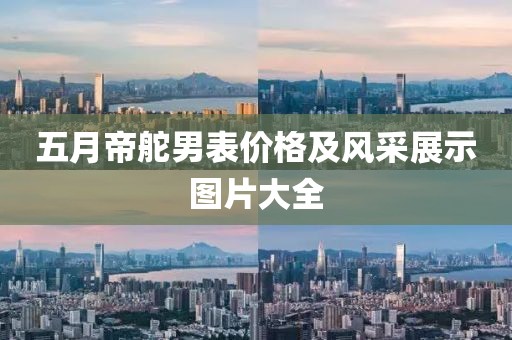 五月帝舵男表价格及风采展示图片大全