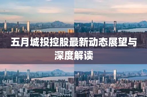 五月城投控股最新动态展望与深度解读