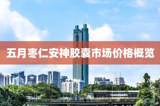 五月枣仁安神胶囊市场价格概览