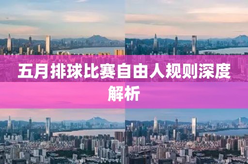 五月排球比赛自由人规则深度解析