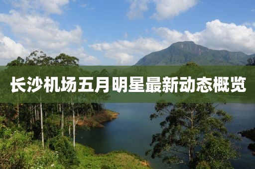 长沙机场五月明星最新动态概览