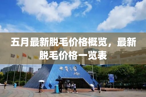 五月最新脱毛价格概览，最新脱毛价格一览表