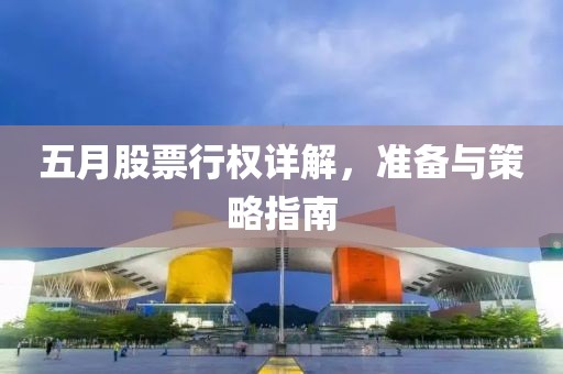 五月股票行权详解，准备与策略指南