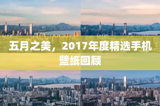 五月之美，2017年度精选手机壁纸回顾