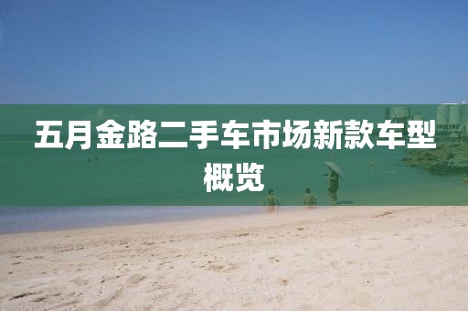 五月金路二手车市场新款车型概览
