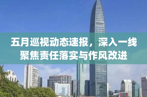 五月巡视动态速报，深入一线聚焦责任落实与作风改进