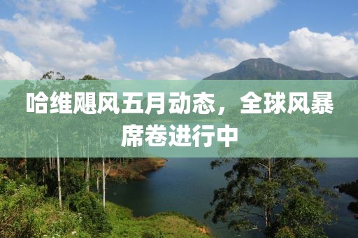 哈维飓风五月动态，全球风暴席卷进行中