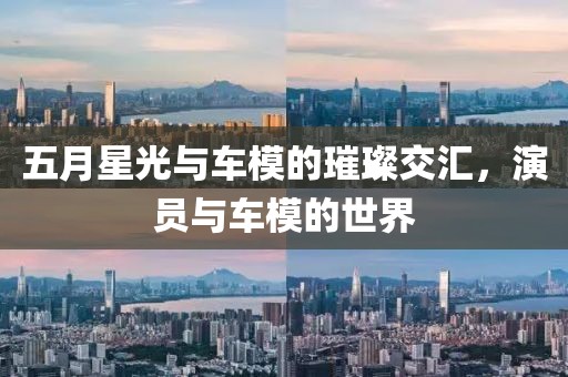 五月星光与车模的璀璨交汇，演员与车模的世界