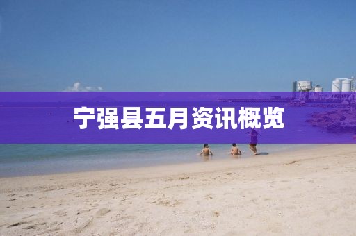 宁强县五月资讯概览