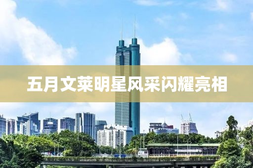 五月文莱明星风采闪耀亮相