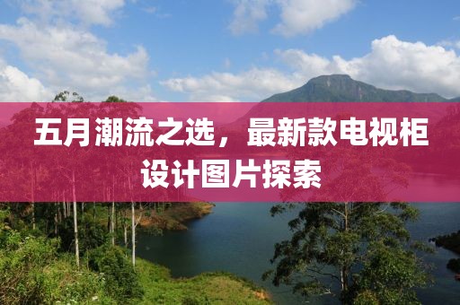 五月潮流之选，最新款电视柜设计图片探索