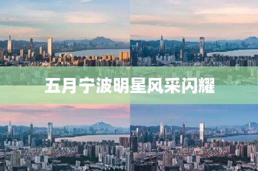 五月宁波明星风采闪耀