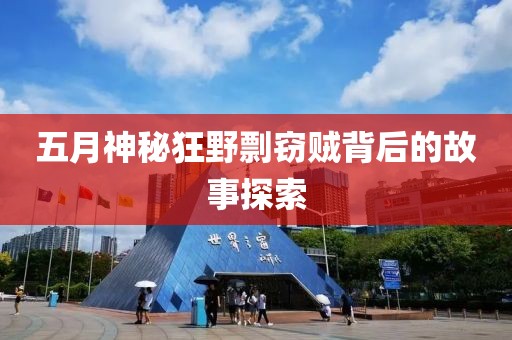 五月神秘狂野剽窃贼背后的故事探索
