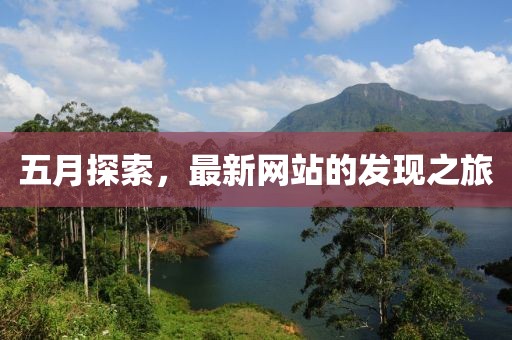 五月探索，最新网站的发现之旅