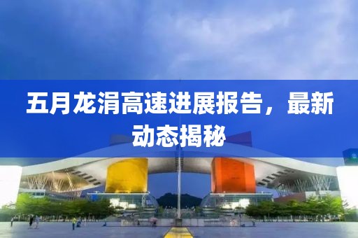 五月龙涓高速进展报告，最新动态揭秘
