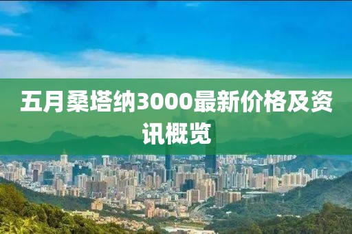 五月桑塔纳3000最新价格及资讯概览