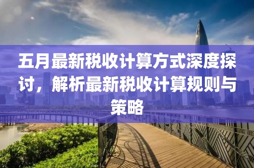 五月最新税收计算方式深度探讨，解析最新税收计算规则与策略