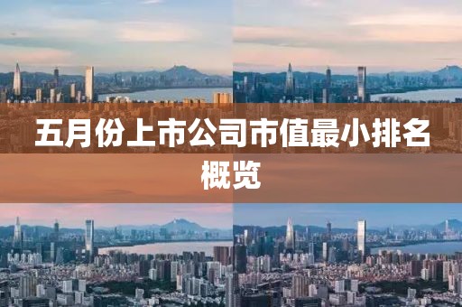 五月份上市公司市值最小排名概览