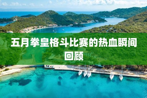 五月拳皇格斗比赛的热血瞬间回顾