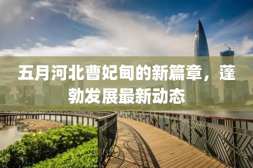 五月河北曹妃甸的新篇章，蓬勃发展最新动态