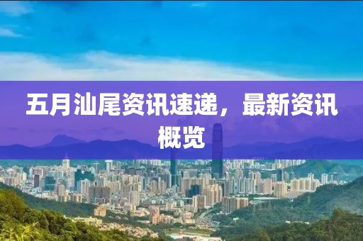 五月汕尾资讯速递，最新资讯概览