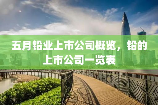 五月铅业上市公司概览，铅的上市公司一览表