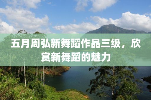 五月周弘新舞蹈作品三级，欣赏新舞蹈的魅力