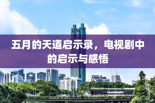 五月的天道启示录，电视剧中的启示与感悟