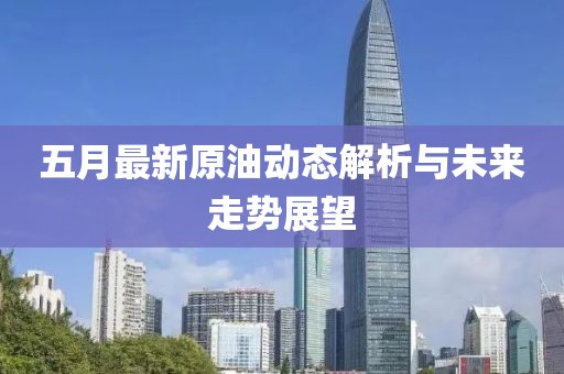 五月最新原油动态解析与未来走势展望