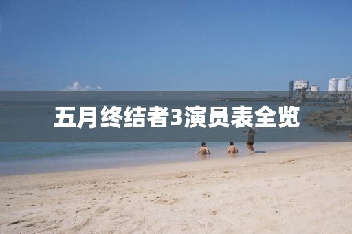 五月终结者3演员表全览