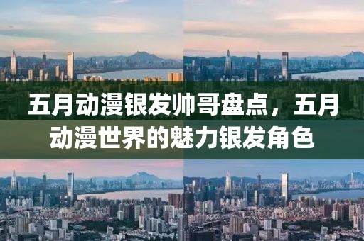 五月动漫银发帅哥盘点，五月动漫世界的魅力银发角色